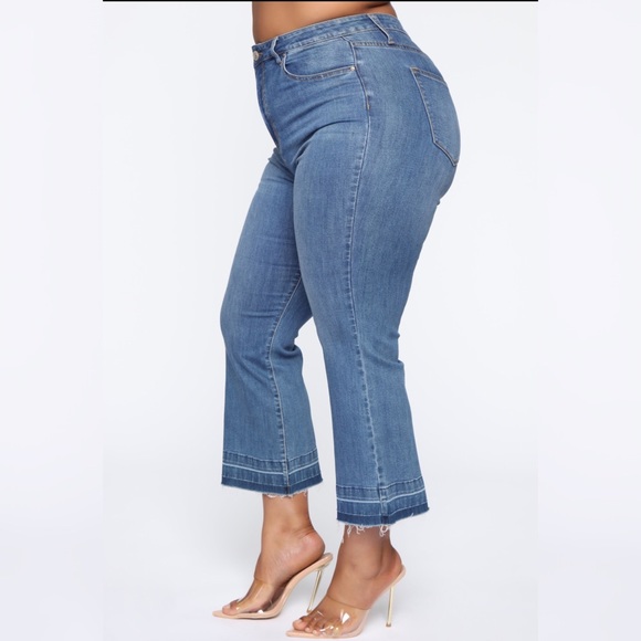 LAST 1 🌺 High Waisted Denim Jeans - Picture 5 of 8